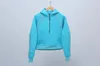 LU-1533 Autumn- en winterontwerper Hoodie Family Clothing Kids volwassenen geborduurde yoga casual ritsjack sportkleding