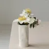 Vases Original Vase Decoration Elegant Modern White Unique Ornem Ornement Round Nordic Minimalist Design Florero Room Decor