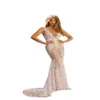 2022 Берта русалка свадебное платье v шея без спинка кружевные наполненные пляжные сексуальные свадебные платья 182V