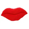 Oreiller 60 cm Sexy Red Love Lip Le canapé créatif en peluche Décoration Chaise Oreillers
