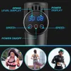 LCD Display Massage Gun Fascia Electric Percussion Pistol Massager Body Neck Back Deep Tissue Muscle Relaxation Fitness 30Levels 240509