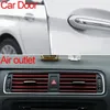 Window Stickers Auto Door Anti Collision Chrome Strip Car Cissings Trim Self Adhesive Scratch Protector 2024 Soundproof gummitätning