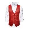 Giubbotti maschi maschio paillettes blazer giubbot giubbot con giro con papillon business bustomare feste di nozze senza maniche