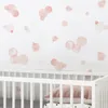 Autocollants muraux décalcomanies artisanat grand polka coloré pour les enfants chambre de chambre de chambre cadeau beau décor