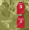 Custom Nay Mens Youth/Kinder Marcus Smart 3 Edward S. Marcus High School Marauders Red Basketball Trikot 2 genähte S-6xl