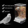 Andere Vogelversorgungslieferungen Automatische Papageien -Feeder -Trinker -Acryl -Samen -Lebensmittel -Behälter -Käfigzubehör für kleine und mittlere Sittiche