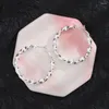 Hoop Ohrringe trendy silberne Farbe Spiralring Geometrischer Kreis für Frauen Girl Geschenk Mode Schmuck Dropship Großhandel Großhandel