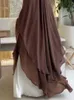 Ethnische kleding Ramadan Khimar Abaya Saoedi -Arabië Turkije Islam Moslim Hajab Jurk Gebedkleding Abaya's voor vrouwen Ka Robe Femme Musulmane T240510