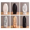 Vasi HF Creative White Black Avatar Abstract Human Head Face Ceramic VASE Ceramic VASSO MODERNO SOGNO SOGGIORI Ornamenti decorativi