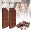 Baking Moulds Silicone Mold 12 Cells Chocolate Fondant Patisserie Candy Bar Mould Cake Mode Decoration Kitchen Accessories