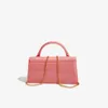 Trade straniero Cross Border Summer Nuovo Pvc Women's Borse Trend Macaron Color Fashion Simple One Spalla Crossbody Borse