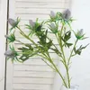 Декоративные цветы симуляция цветы пластиковые морские цветочные фальшивые фальшивые зеленые растение
