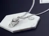 Ny trend Korean Diamond Whistle Pendant Sweater Chain Whistle Halsband Kvinnliga smycken Temperament Fashion Jewelry Long Necklace7639575