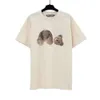 Herren -T -Shirts Modekleidung T -Shirts T -Shirts Marken Neue Hai -Print Kurzarm T -Shirt für Männer Frauen luxuriöser lässiger Baumwolle Streetwear Tops Chenghao03 70