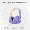 Cuffie Bluetooth Vague 5 Bluetooth 90 ore Rumore di lunghezza che isola le cuffie stereo HIFI con gaming microfono che corre in fascia