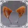 European et américain mignon chat Fox Bandons de fourrure artificielle Cosplay Cosplay Animal Animal Bande d'oreille AB966 2895