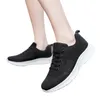 Scarpe casual Leisure Women's Lace Up Sole Sole Sole comode a maglie da ginnastica per esterni