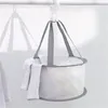 Storage Boxes Drying Rack Basket Hangable Makeup Brush Windproof Sponge Net Tool Hanging Bag