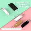 2024 Werbegeschenkschlüsselküste niedlicher Bär Outdoor Tragbares Power Pack USB C Mobiltelefon Power Pack Outdoor -Ladung Treasure Rucksack Anhänger