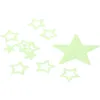Window Stickers 108 Pcs PVC Glow In The Dark Stars Fashion Star Green Nighttime Starry Sky Wall Decal Moon For Bedroom Room