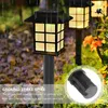 Garden Decorations Landscape Solar Light Stakesing Accessories Ground Cone Plastic Replacement Stakes For
