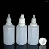 Lagerflaschen 10pcs 10 ml leerer plastikquadierbarer Tropfenflüssigkeits -Flaschen -Flaschenbehälter Box