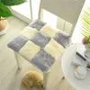 Подушка квадратная плюшевая сгущения домашний обеденный стул коврик зимний офис мягкий теплый современный стиль дышащий диван