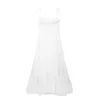 Basic Casual Kleider Tfmln Elegante Damenkleidung Langes Kleid 2024 Sommer Klassiker modisches Reißverschluss Kleid hohe Taille A-Line Party Dressl2405