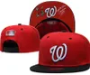 Ball Caps 2023-24 '' Nationals '' Unissex Fashion World Series Baseball Cap La Ny Snapback Hat Men Women Sun Hat Bone Gorras Bordado
