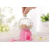 Storage Bottles 6pcs Gumball Machine 3 Inch Candy Dispenser Bubble Bank For Kids Party Favors ( ) Small Vending