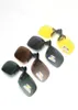 unisex polarized clip on sunglasses nearsighted driving night vision lens antiuva antiuvb cycling riding sunglasses clip5613730