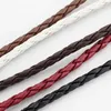 Belts Women's Thin Solid Color Woven Waist Rope PU Leather Dresses String Waistband Tightening Decoration