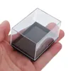 Wrap regalo 12 pezzi Case di archiviazione minerale Visualizza in plastica Scatola Mini Contenitore Porta di protezione del campione