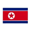 Drapeau nord-coréen pour la décoration commerciale Direct Factory Whole 3x5fts 90x150cm Banner en polyester usage extérieur intérieur 2217812