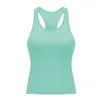 à Ebb Street Yoga Tob Top Womens Long Summer Summer Fitn Gathering Raceback Bra avec poitrine de poitrine