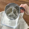 Narzędzia do pieczenia mąka ze stali nierdzewnej przesiadka do wytrząsarki z cukru proszkowym z ręką