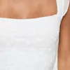 Casual jurken vrouwen zomer bodycon jurk mouwloze vierkante nek backless bloem slank fit mini clubwear