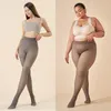 Vrouwensokken 2024 Panty dikke thermische fleece leggings panty's sexy zwart doorzichtige slanke slanke hoge taille elastische plus maat