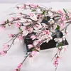 Flores decorativas de festas de casamento ornamentos de mesa de jardim decoração de flores de jardim 1pc Multi -Color Artificial Magnolia Mini Simulação