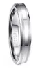 8 mm de large 23 mm d'épaisseur double lassa Stripe White K Tungsten Steel Ring Code American 614 avec un demi-yard7278349