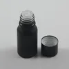 Opslagflessen China Leveranciers 10 ml Mat Black Dropper Glass Bottle voor essentiële olie -navulbaar