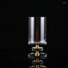 Candle Holders 3pcs / Set Crystal For Decorative Tealight Holder Modern Decor Table Living Room Decoration