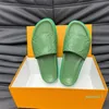 15a Designer Männer Miami Mule Maultier Slipper Pool Kissen Mules Mens Sandals Sonnenuntergang Flach Komfort Maultiere gepolsterte Vorderriemen Pinsschuhe Ein einfach zu wärmer Style Schuh 5.9 02