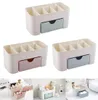 Plastic Makeup Box Organizers High Capacity Jewelry Cosmetic Storage Box with Drawer Acrylic Lipstick Holder Sundries Container6431711