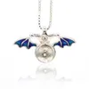 Jewelry Settings S925 Sier Pearl Pendant Mounts Necklace Accessories Diy Enamel Bat Drop Delivery Dhhwk