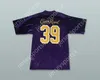 Custom Any Nom Number Mens Youth / Kids Crown Royal 39 Purple Football Jersey Top cousé S-6XL