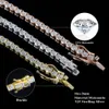 Collier de tennis de bijoux pour hommes Femmes Collier Moisanite Iced Out 2 mm 3 mm 4 mm 5 mm 6,5 mm de haute qualité Moissanite VVS Sterling Sier Moissanite Tennis Chaîne Bracelet