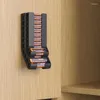 Hooks Battery Organizer Storage Holder Rack For 10 And Batteries Durable Wall Mount Kitchen Cupboard