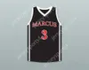 Niestandardowe Nay Men Youth/Kids Marcus Smart 3 Edward S. Marcus High School Marauders Black Basketball Jersey 2 Top Sched S-6xl