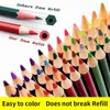 Crayons kemila 48/180 Couleur professionnelle ensemble aquarelle peinture crayon crayon en bois crayon d240510